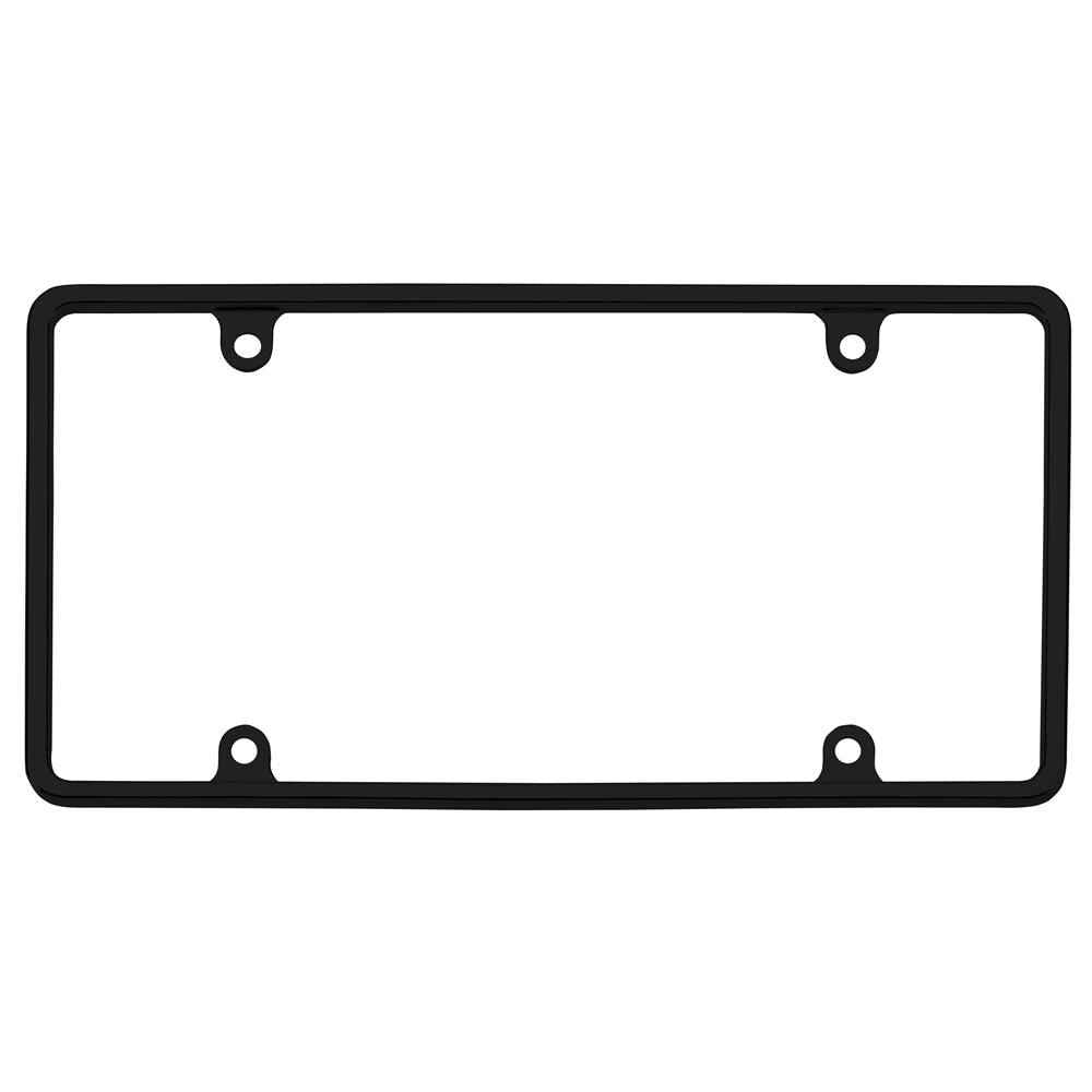 SLIM RIM BLACK LIC FRAME - Young Farts RV Parts