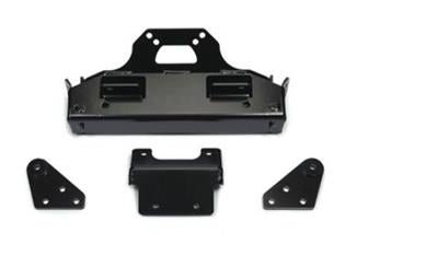 Snow Plow Mount Warn 96322 Front Kit, Black - Young Farts RV Parts