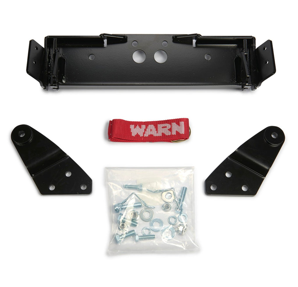Snow Plow Mount Warn 97084 ProVantage ™, Front Kit, Black - Young Farts RV Parts