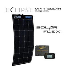 Load image into Gallery viewer, Solar Kit Go Power 83069 Eclipse MPPT Solar Series, 190 Watt, Flexible Solar Panel, Black, 30 Amp MPPT Solar Controller (GP - RVC - MPPT - 30) And Bluetooth Remote Display (GP - RVC - R), With Controller/ Remote Display/ 25 Foot Length MC4 Output Cable Red/ 25 Foot - Young Farts RV Parts