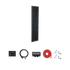 Solar Kit Zamp Solar KIT1021 95 Watt, Monocrystalline, Black Frame And Cells, 58.3" Length x 13.6" Width x 1.5" Depth, Bracket Mount, 40 Amp 5 - Stage PWM Charge Controller - Young Farts RV Parts