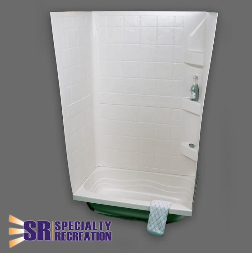 Specialty Recreation TW2440W tub wall surround 59 x 24 x 40 white *SPECIAL ORDER* - Young Farts RV Parts