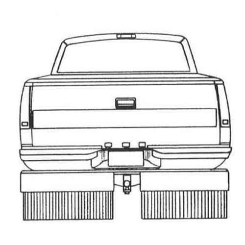 Splash Stop Hitch Mount - Young Farts RV Parts