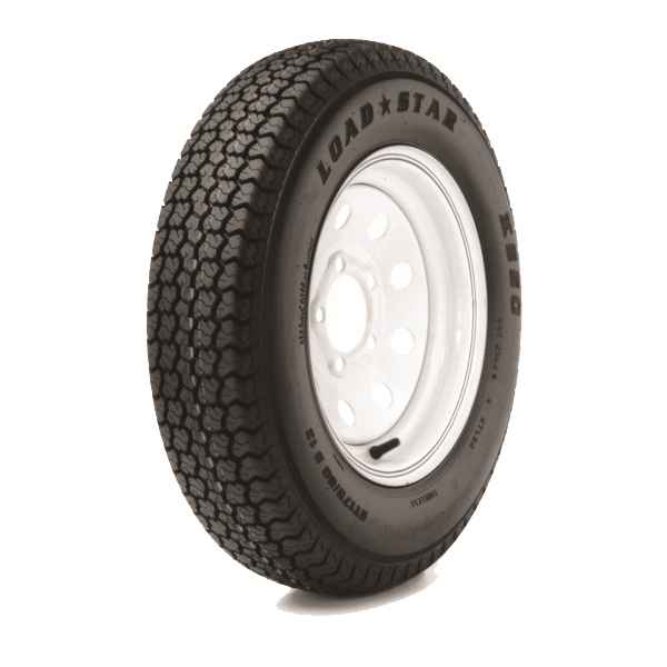 ST205/75D Tire14C/5H Trailer Wheel Mini Modular Chrome - Young Farts RV Parts