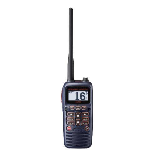 STANDARD HORIZON VHF Handheld Radio - 6 Watts; Oversized LCD Display; Black - HX320 - Young Farts RV Parts