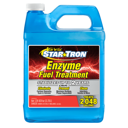 Star Brite Fuel Additive - Star Tron ® - For Gasoline - Enzyme Fuel Treatment; 1 Gallon Jug - 093000N - Young Farts RV Parts