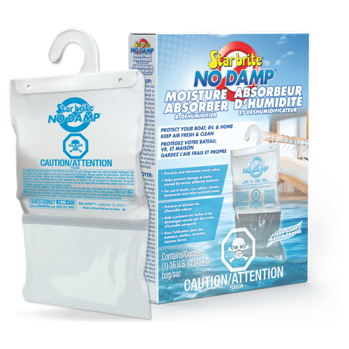 Star Brite No Damp Dehumidifier Granules In Hanging Bag 16 Ounce Pack; Not Refillable - 085470C - Young Farts RV Parts
