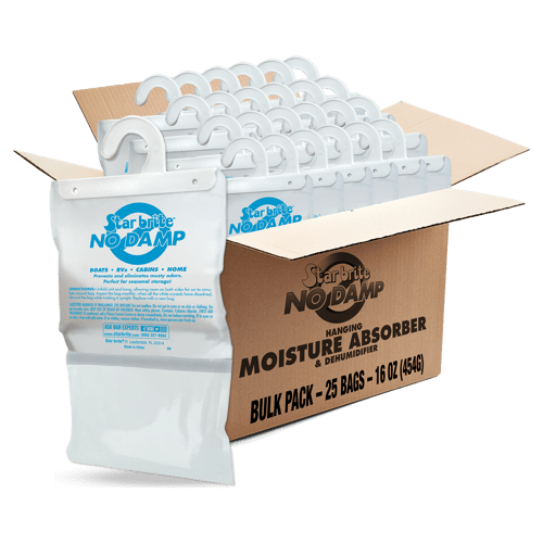 Star Brite No Damp Dehumidifier Granules In Hanging Bag 16 Ounce Pack; Pack Of 25 - 085472 - Young Farts RV Parts