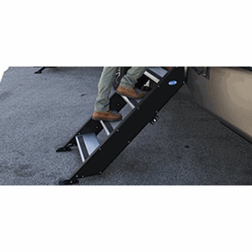 Step Above Gen II Entry Steps 3 - Step 30"W 34" - 36"H - Young Farts RV Parts