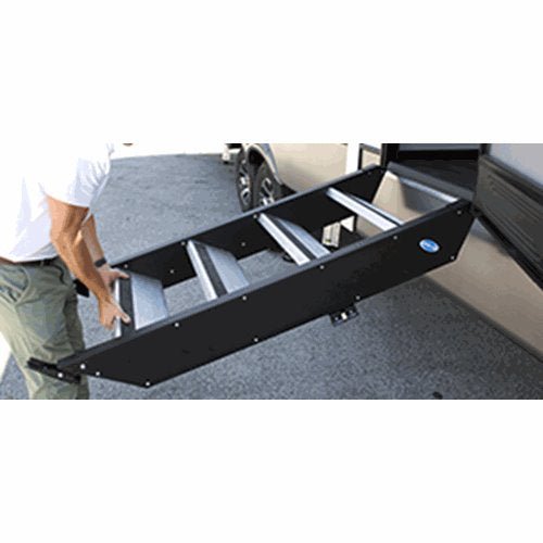 Step Above Gen II Entry Steps 3 - Step 30"W 34" - 36"H - Young Farts RV Parts