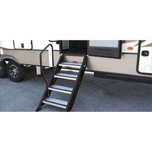 Step Above Gen II Entry Steps 3 - Step 30"W 34" - 36"H - Young Farts RV Parts