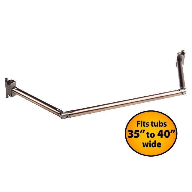 Stromberg Carlson EXT - 3542S Extend - A - Shower Curtain Rod Satin Finish - Young Farts RV Parts