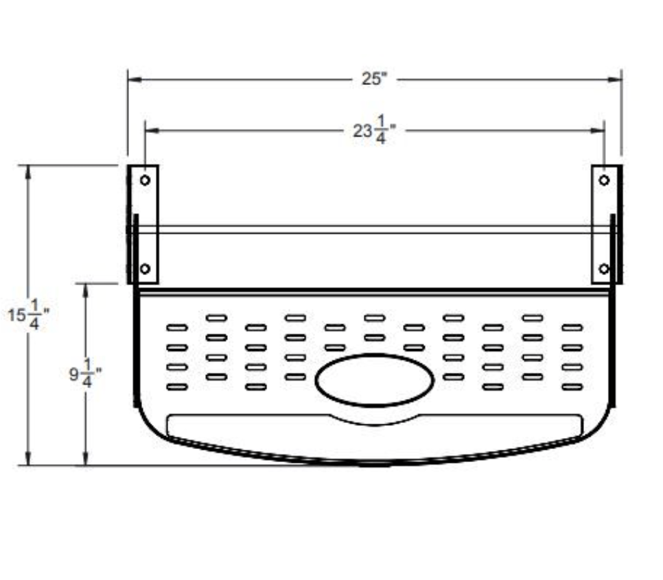 Stromberg Carlson SMFP - 1100 Single Manual Entry Step - Young Farts RV Parts