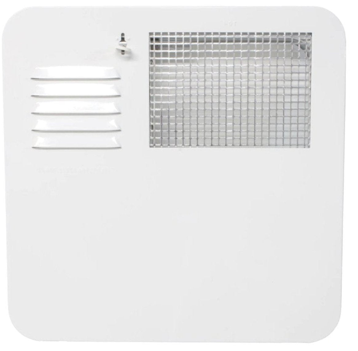 Suburban 6261APW Surface Mount Water Heater Access Door (6 Gallon), Polar White - Young Farts RV Parts