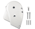 Summit End Cap Left Hand - White - Young Farts RV Parts