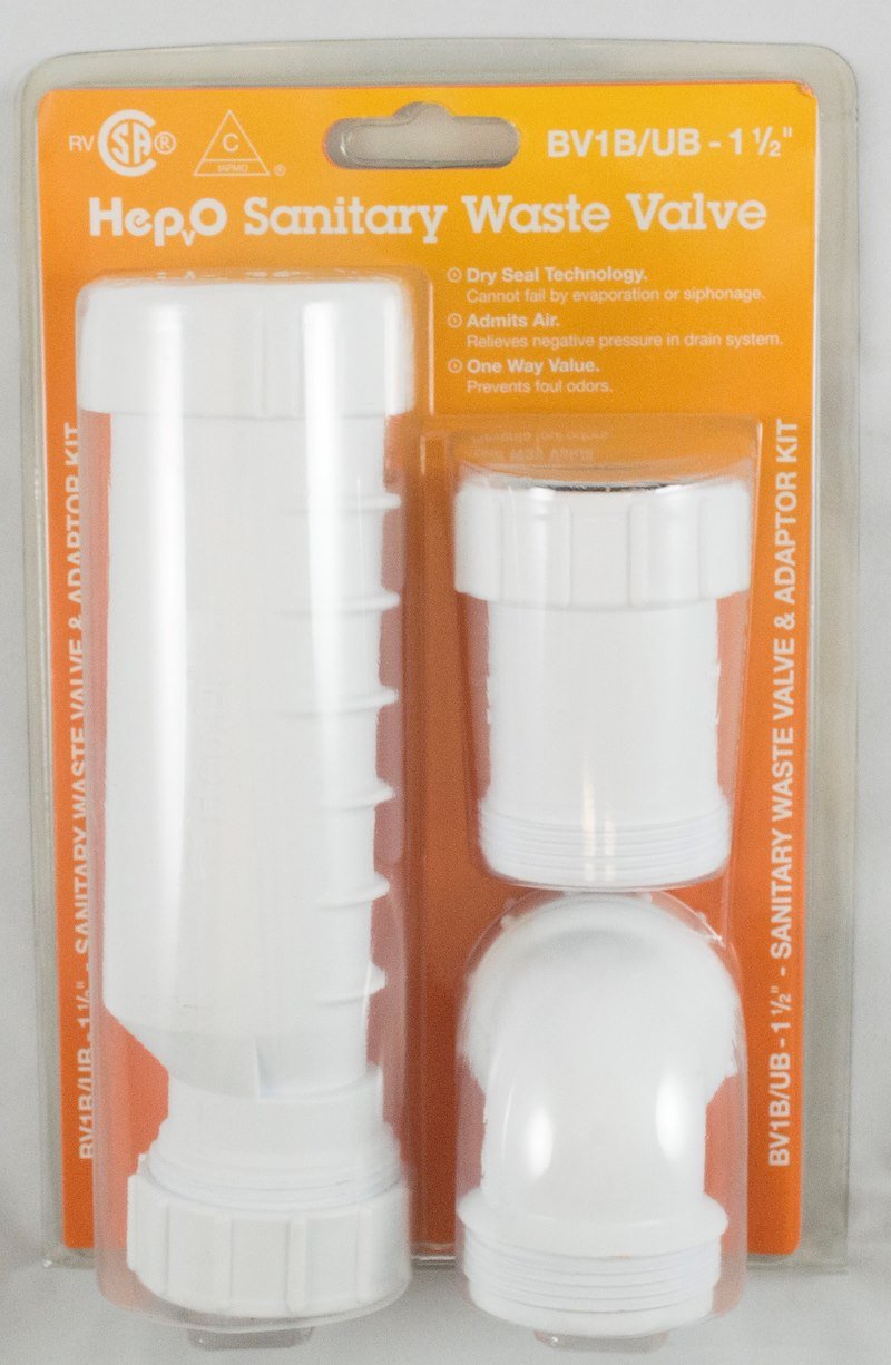 Sunbelt BV1B/UB11/2 HepvO ™Sink Trap, Straight Valve, 1 - 1/2