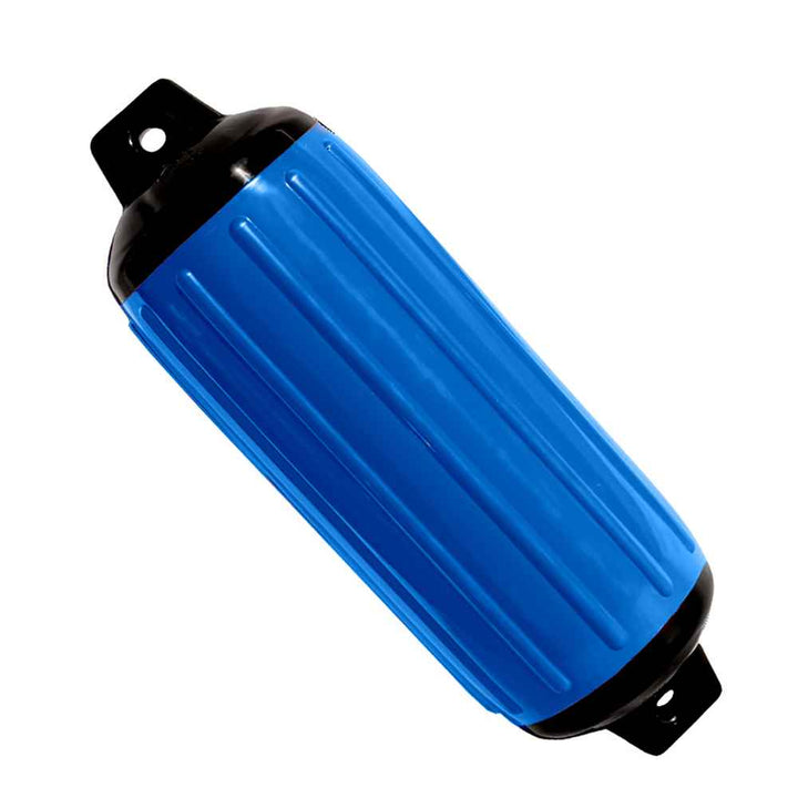 Super Gard 6.5" x 22" Inflatable Vinyl Fender - Blue - Young Farts RV Parts