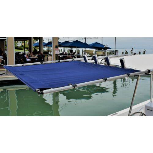 Taylor Made Boat T - Top Shade Extension - SureShade PTX; Gray - 2021026260 - Young Farts RV Parts