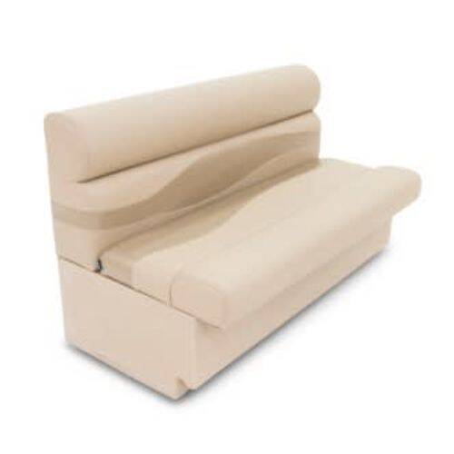Taylor Made Platinum Series Boat Lounge Seat - Bench Seat; Beige - 433062 - Young Farts RV Parts