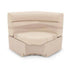 Taylor Made Platinum Series Boat Lounge Seat - Corner; Beige - 433042 - Young Farts RV Parts
