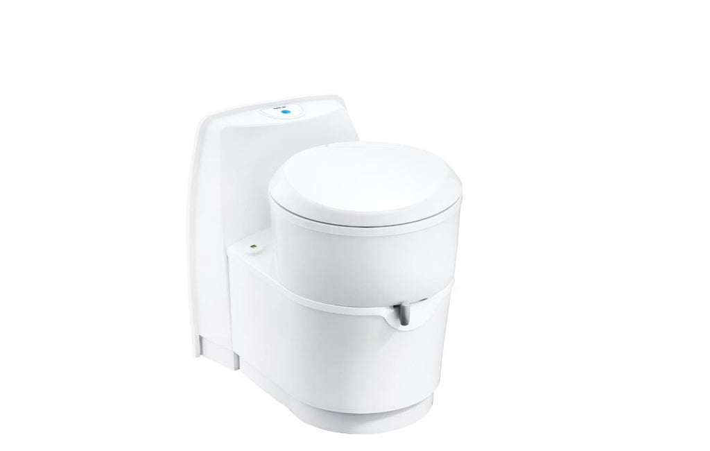 Thetford 200866SP Electric Toilet Without Sprayer (4.75 Gal. Tank) - White - Young Farts RV Parts