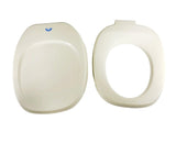 Thetford Toilet Seat Square Closed Front Ivory 36789