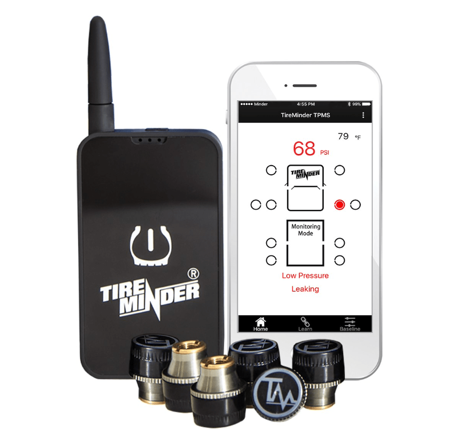 Tireminder Smart TPMS with 6 Transmitters for RVs, MotorHomes, 5th Wheels, Motor Coaches and Trailers - Young Farts RV Parts