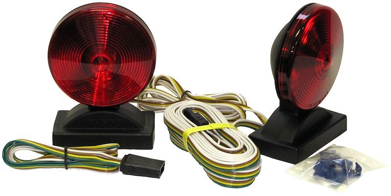 Tow Light Kit Peterson Mfg. V555 With Trunk Harness/ 20 Foot Four - Wire Harness/ Connectors/ Installation Instructions - Young Farts RV Parts