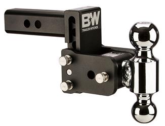 Trailer Hitch Ball Mount B&W Trailer Hitches TS10033B Tow & Stow Model 6, Class III, Fits 2