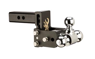 Trailer Hitch Ball Mount B&W Trailer Hitches TS10033BB Tow & Stow Browning Model 6, Class IV, Fits 2