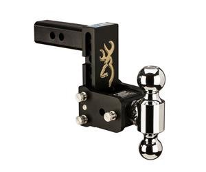 Trailer Hitch Ball Mount B&W Trailer Hitches TS10037BB Tow & Stow Browning Model 8, Class IV, Fits 2