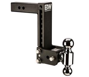 Trailer Hitch Ball Mount B&W Trailer Hitches TS10043B Tow & Stow Model 12, Class IV, Fits 2
