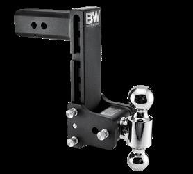 Trailer Hitch Ball Mount B&W Trailer Hitches TS20043B Tow & Stow „¢, Class V, Fits 2 - 1/2