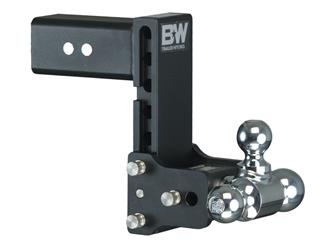 Trailer Hitch Ball Mount B&W Trailer Hitches TS30049B Tow & Stow Model 10, Class V, Fits 3