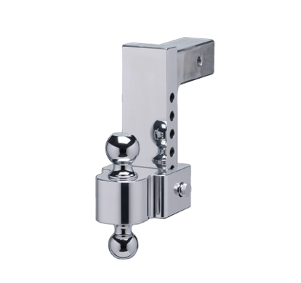 Trailer Hitch Ball Mount Fastway Trailer Products 42 - 00 - 2925 Flash E Series HD, Class V, Fits 2 - 1/2" Receiver, 18000 Pound Gross Trailer Weight/ 1800 Pound Tongue Weight, Adjustable, 10" Drop/ 11" Rise, Non - Swivel, Non Extendable, Aluminum, With 2" and 2 - Young Farts RV Parts