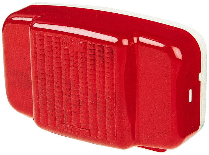 Trailer Light Peterson Mfg. V457L Stop/ Turn/ Tail Light, Incandescent Bulb, Rounded, Red Lens, 8 - 13/16" x 5 - 1/16" - Young Farts RV Parts