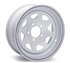 Trailer Wheel 5 - Lug 14X6JJ 8 Spoke, White - Young Farts RV Parts