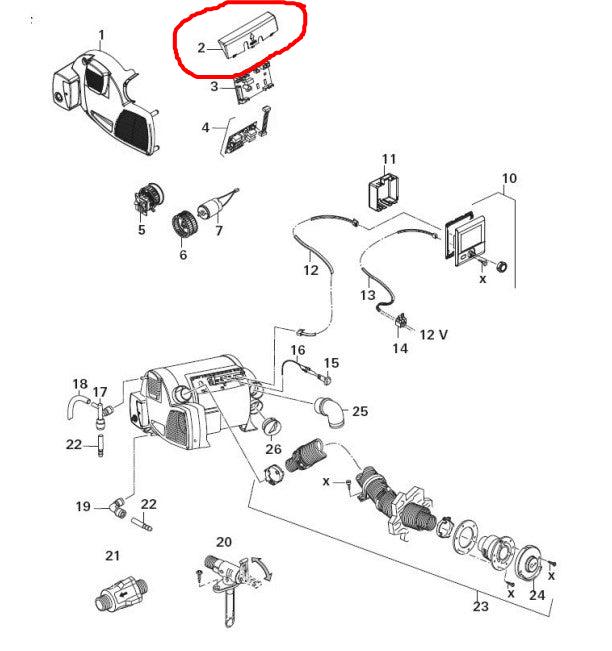 Truma Combi Replacement Connection Cover Plate - 34020 - 06500 - Young Farts RV Parts