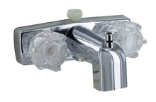 Load image into Gallery viewer, Two Handle 4&quot; Tub Diverter Chrome - Young Farts RV Parts