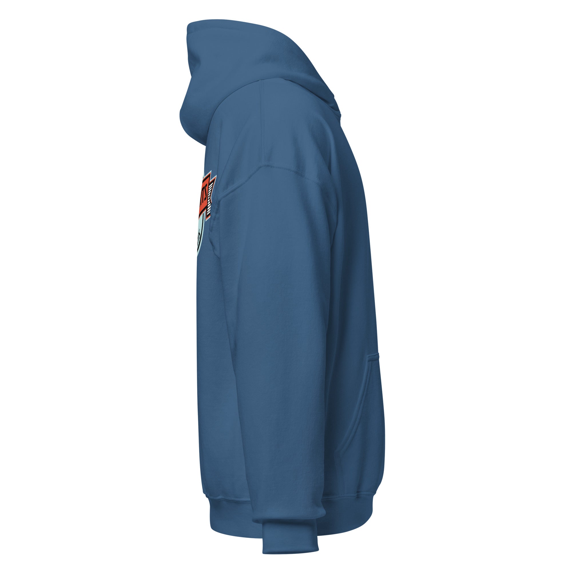 Young Farts Holy Shit It’s Cold Hoodie with front and back print in Charcoal