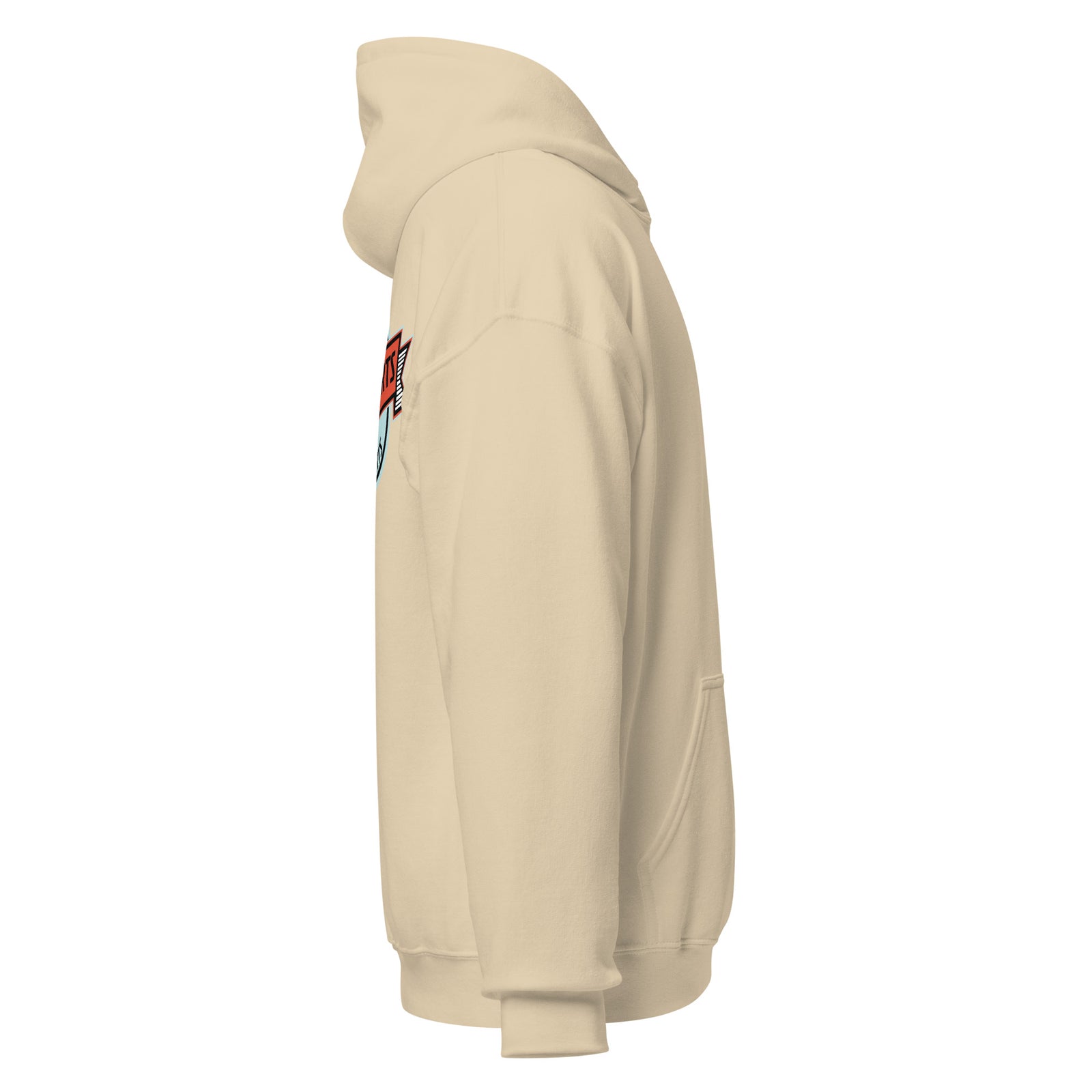 Young Farts Holy Shit It’s Cold Hoodie with front and back print in Charcoal