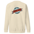 Young Farts Crewneck Sweatshirt with front and back print in Cardinal