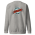 Young Farts Crewneck Sweatshirt with front and back print in Cardinal