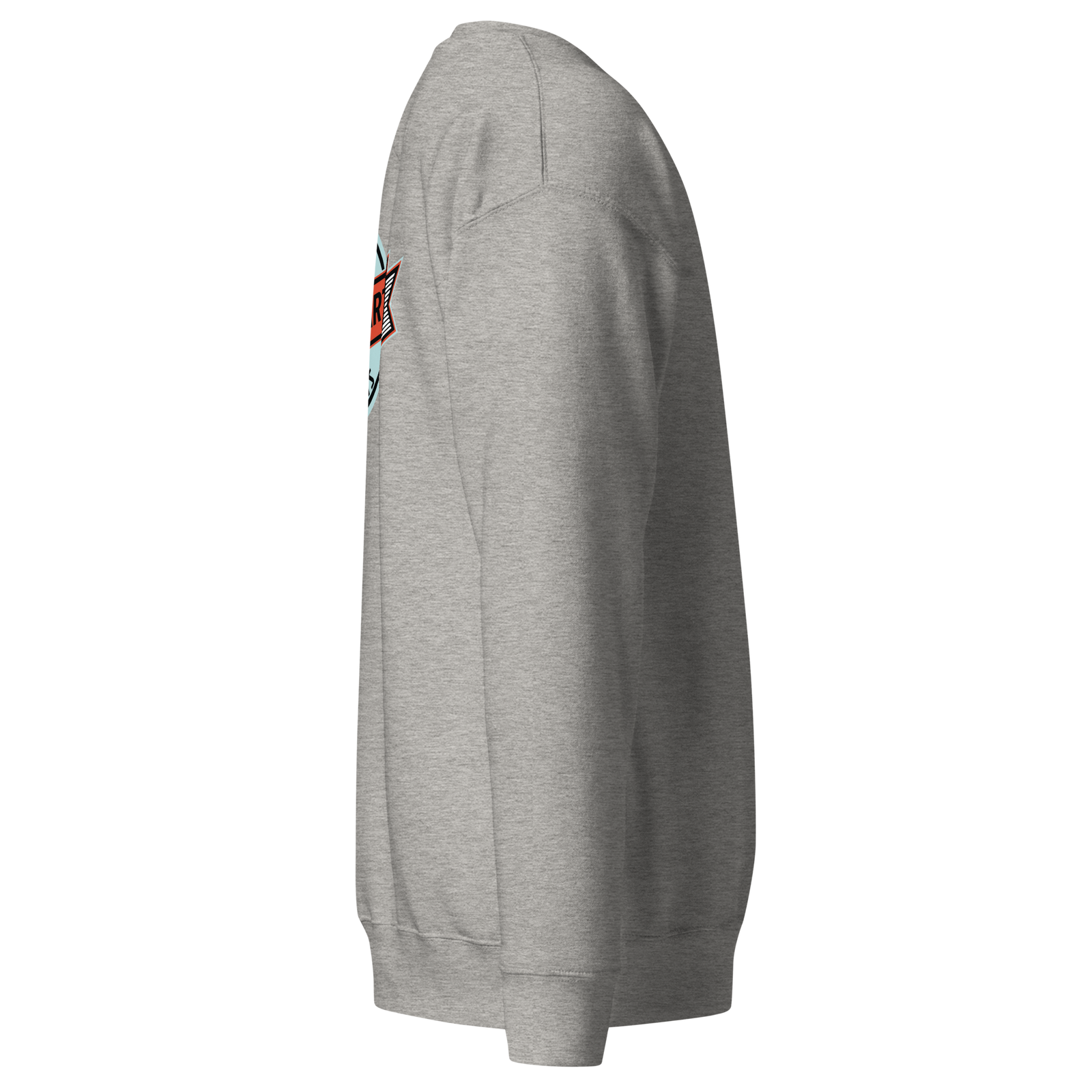 Young Farts Crewneck Sweatshirt with front and back print in Latte