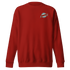 Young Farts Crewneck Sweatshirt with front and back print in Khaki
