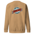 Young Farts Crewneck Sweatshirt with front and back print in Black