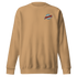 Young Farts Crewneck Sweatshirt with front and back print in Khaki
