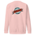 Young Farts Crewneck Sweatshirt with front and back print in Cardinal