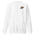 Young Farts Crewneck Sweatshirt with front and back print in Carbon Grey