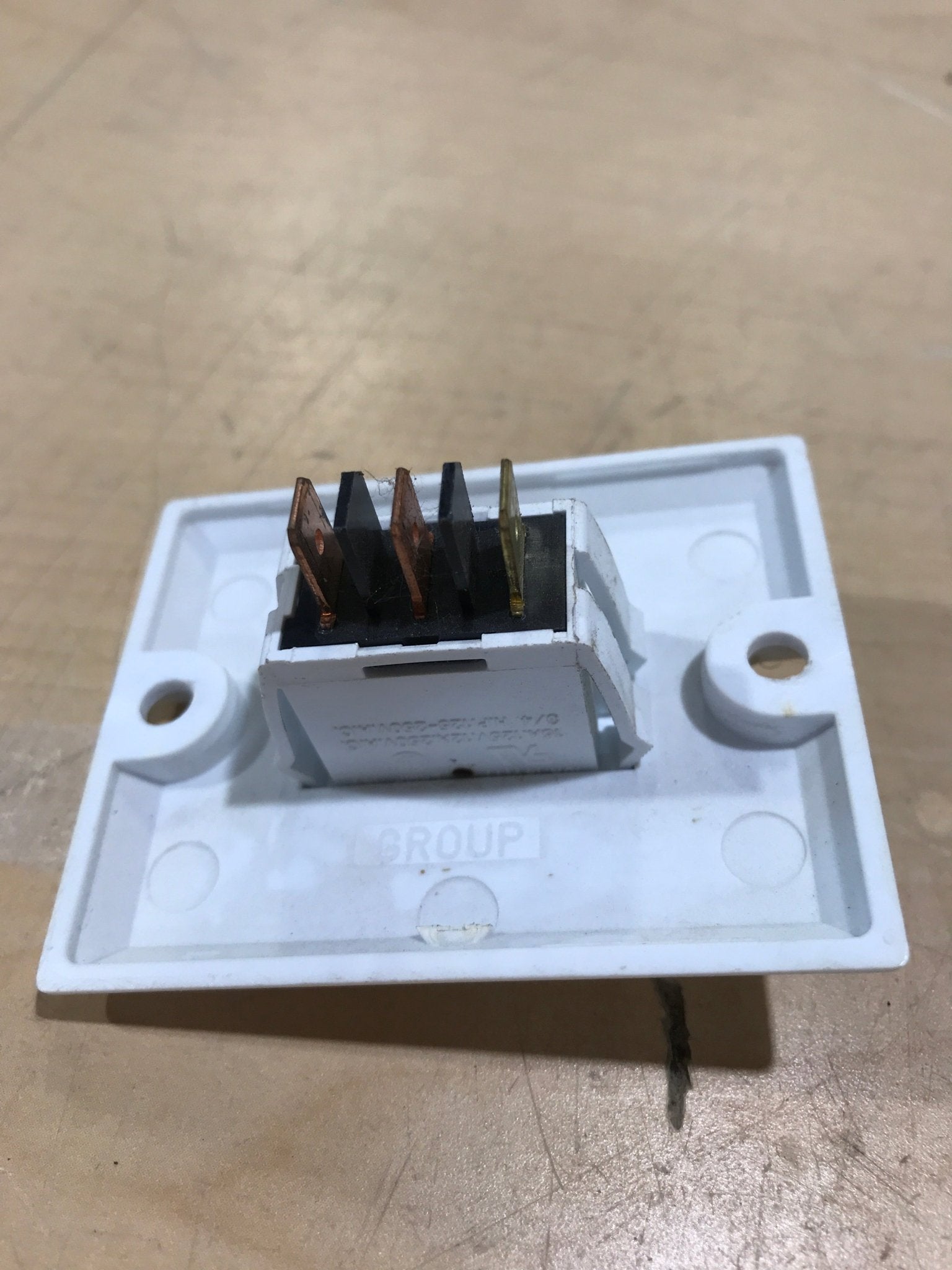 Used 12v RV Single Light Indicator Switch - Young Farts RV Parts